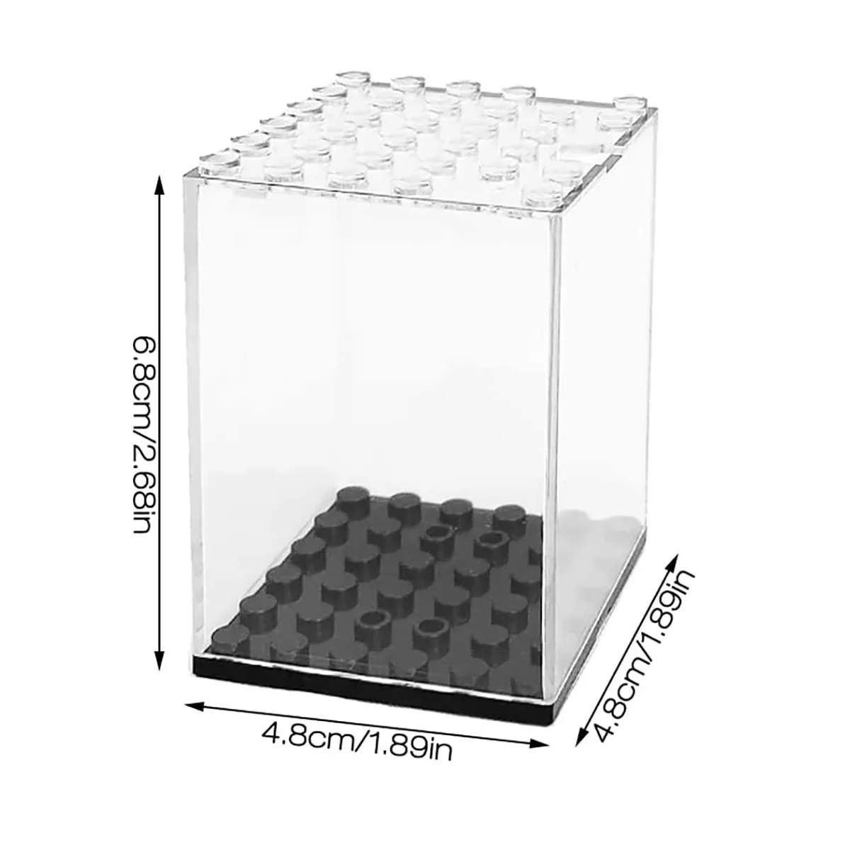 2/4 Pcs LEGO Display Box - Dustproof Storage for Figures & Blocks