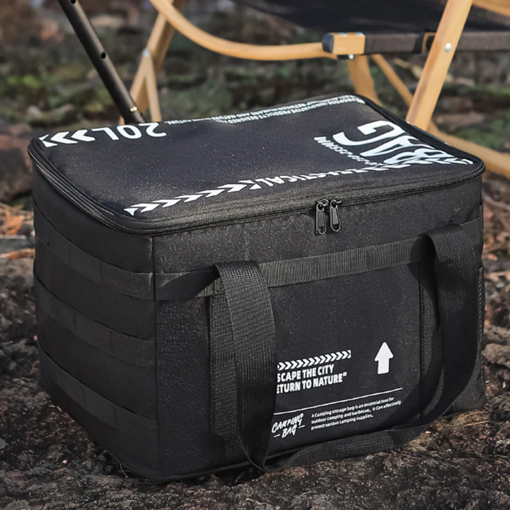 20L Camping Storage Bag - Picnic, Gas Stove & Gear Organizer