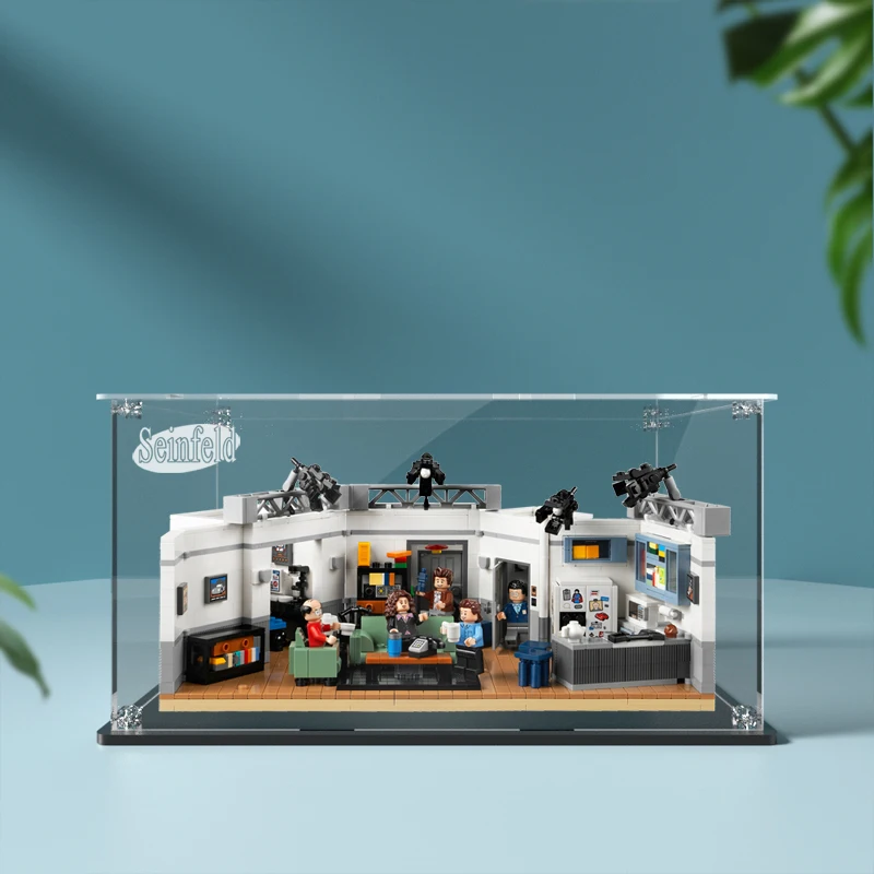 Clear Dustproof Display Box for LEGO 21328 Seinfeld Set