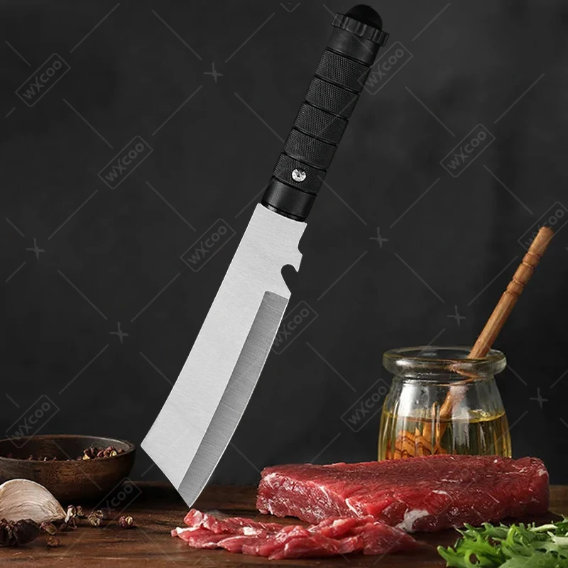 Professional Kitchen Steak Knife - Butcher, Boning, and Cutting Knife for Meat and Fruit.