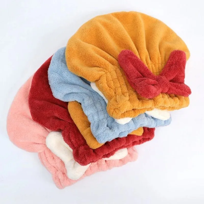 Microfiber Hair Wrap Towel Quick Dry Turban for Women