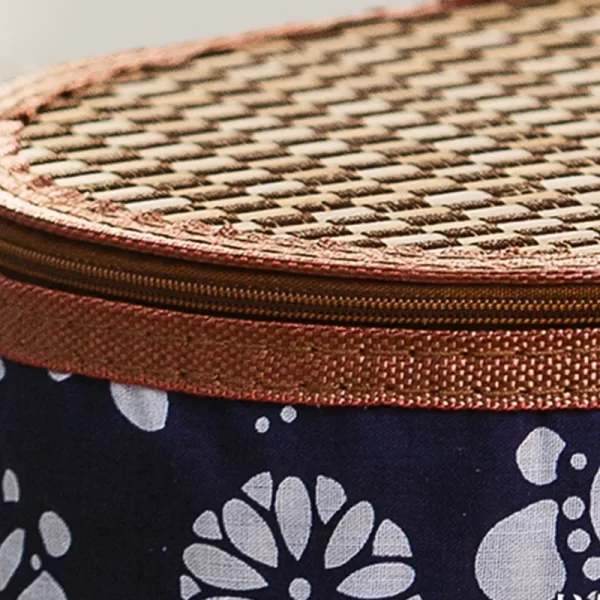 Handmade Bamboo Wicker Baskets - Picnic, Fruit, & Gift Storage - Image 6