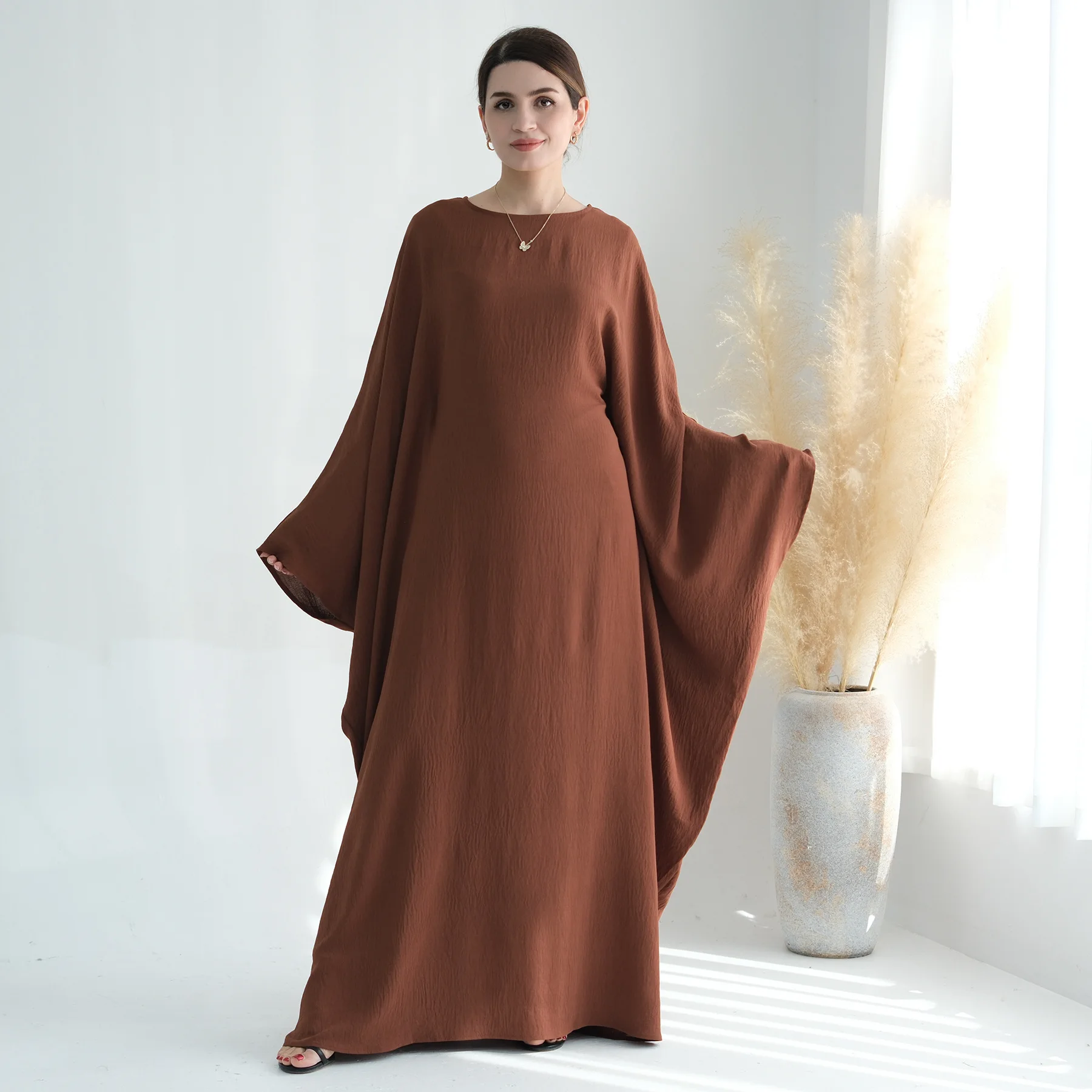 Oversized Batwing Abaya - Modest Kaftan for Women