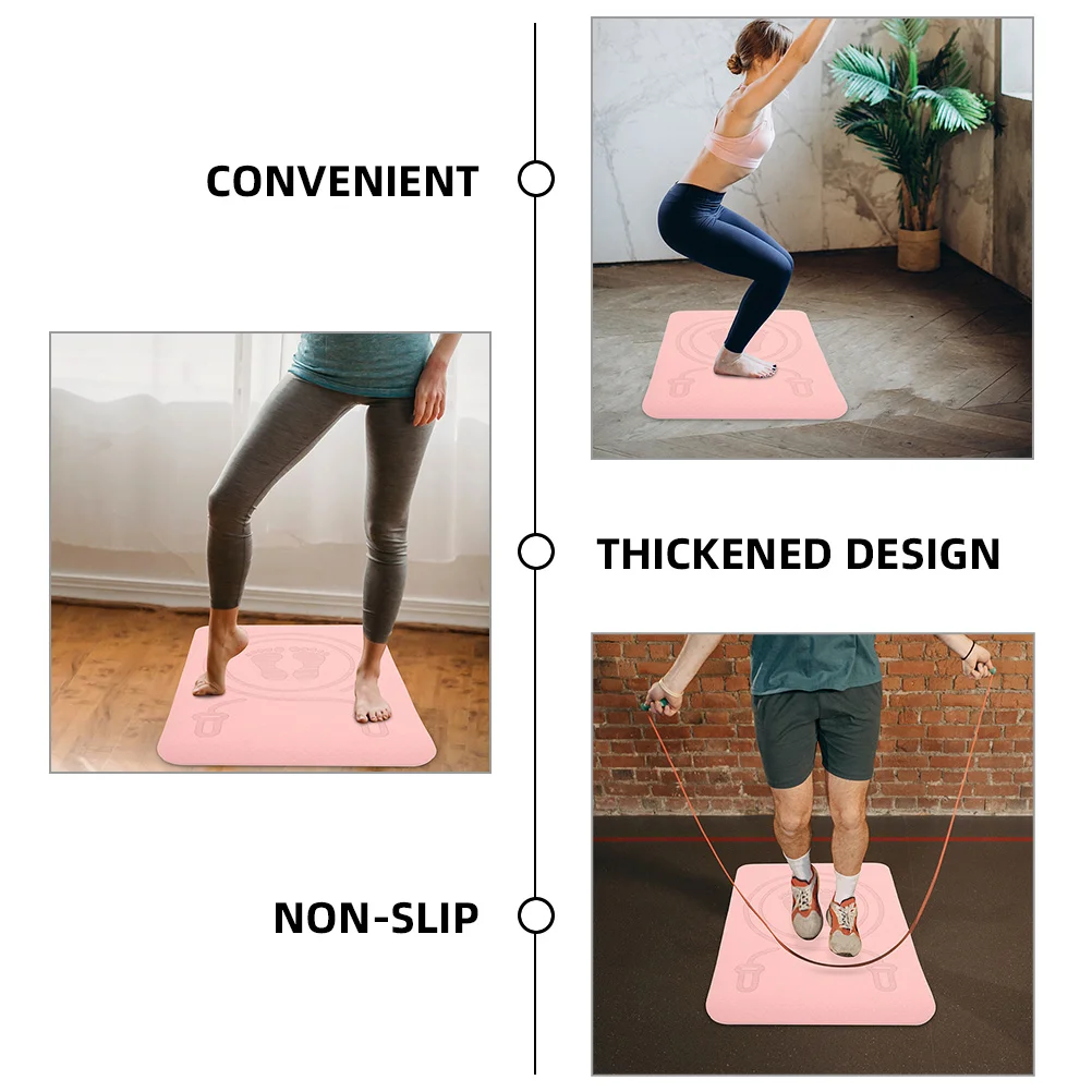 Skipping Mat for Fitness Yoga and Home Gym Workouts