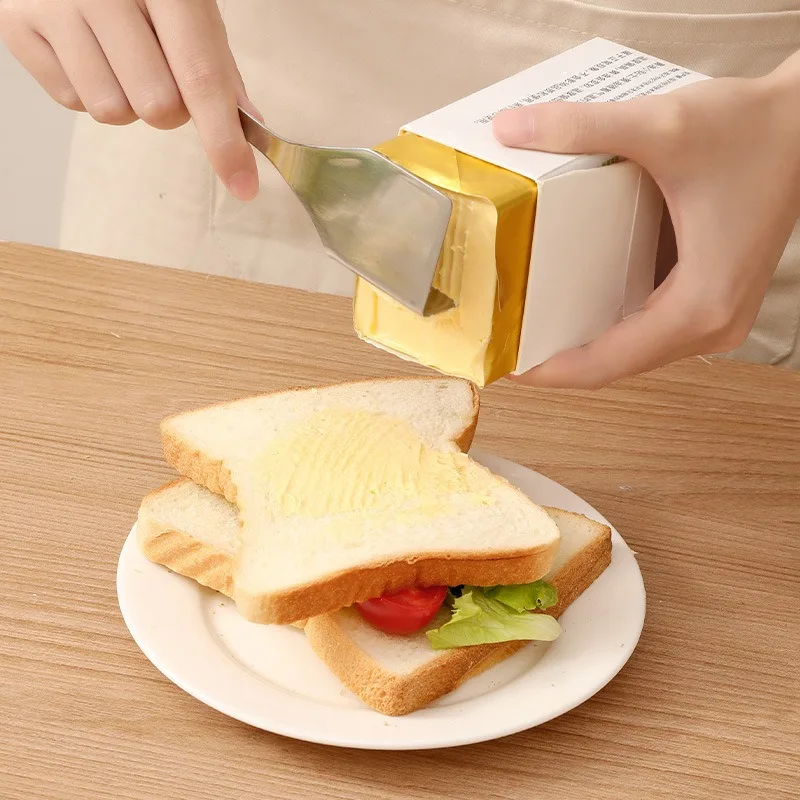 Stainless Steel Cheese Slicer and Cutter—Food Grade Cheese and Butter Cutter, Cake Spatula