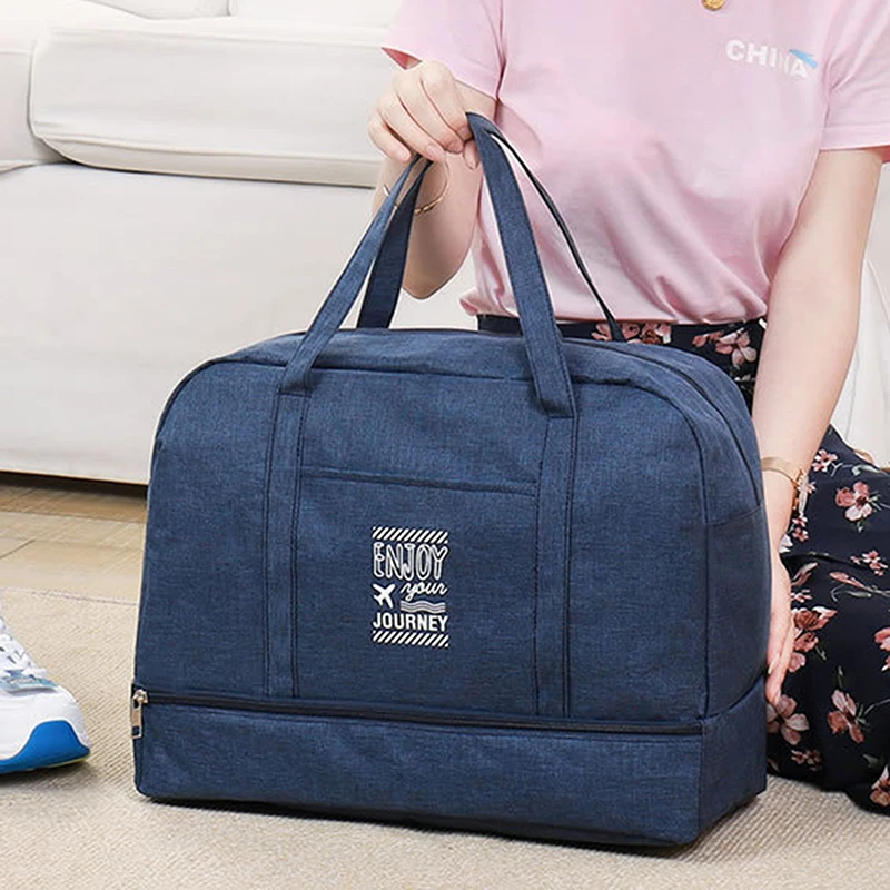 Waterproof Oxford Travel Duffle - Foldable High-Quality Weekend Bag